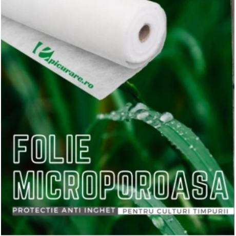 Folie microporoasa 23 gr/ 6m X100m rola - tip Agril